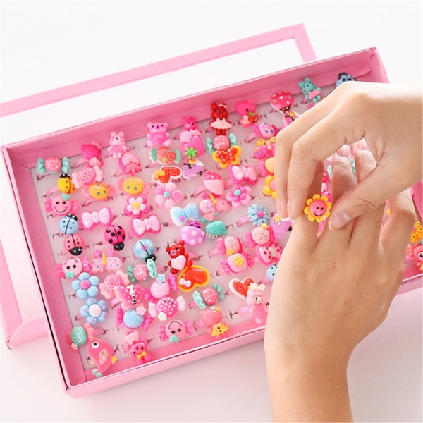 Children's Cartoon Ring Set Toys