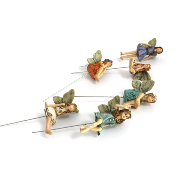 Miniature Fairies Figurines Garden Accessories