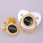Personalized Luxury Pacifier with Clip