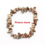 Natural Crystals Chakras Stone Bracelet
