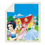 Disney Princess Print Blanket