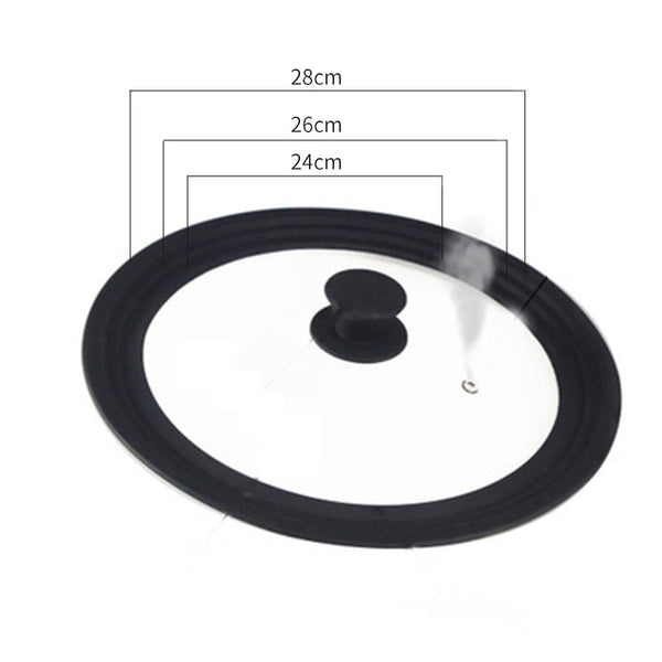 Multifunctional Tempered Explosion-Proof Glass Lid