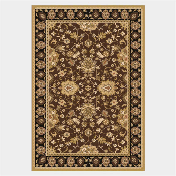 Vintage Persian Ethnic Brown Carpet