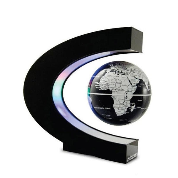 Floating Magnetic Levitation Globe LED World Map Best For Office Table
