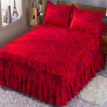 Three-Layer Printed Fitted Bedsheet