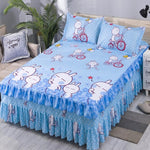 Three-Layer Printed Fitted Bedsheet
