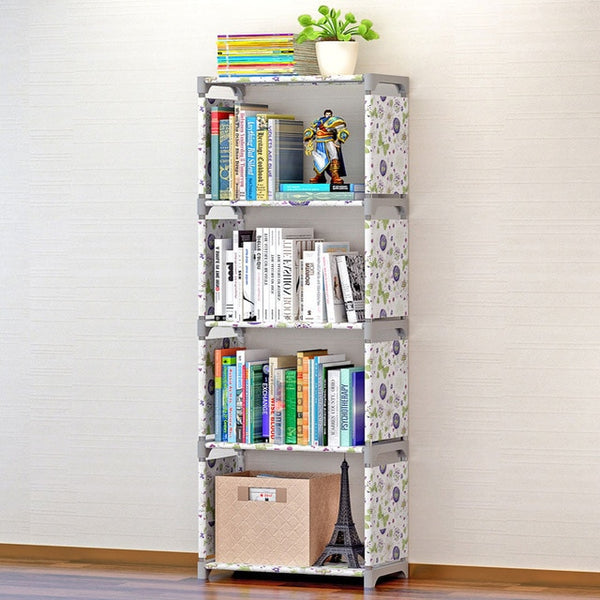 Non-Woven Multi Layer Storage Bookshelf