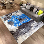 European Oil Painting Style Colorful Carpet