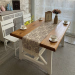 Luxury Woven Cotton Table Runner