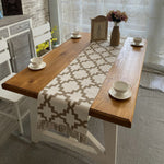 Luxury Woven Cotton Table Runner