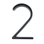 Black Coating House Number and Letters