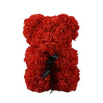 Foam Roses Teddy Bear