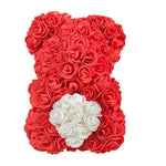 Foam Roses Teddy Bear