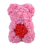 Foam Roses Teddy Bear