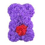 Foam Roses Teddy Bear