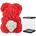 Foam Roses Teddy Bear