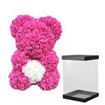 Foam Roses Teddy Bear