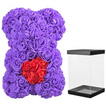 Foam Roses Teddy Bear