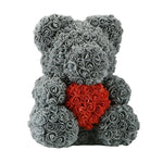 Foam Roses Teddy Bear