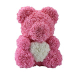 Foam Roses Teddy Bear