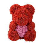 Foam Roses Teddy Bear