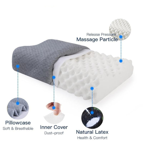 Thailand Orthopedic Natural Latex Sleeping Pillow