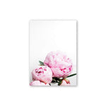 Elegant Peony Flower Wall Art Canvas