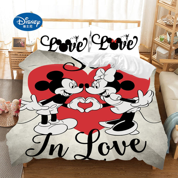 Disney Mickey Minnie Mouse Bedding Set
