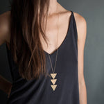 Stylish Gold and Silver Chain Necklace