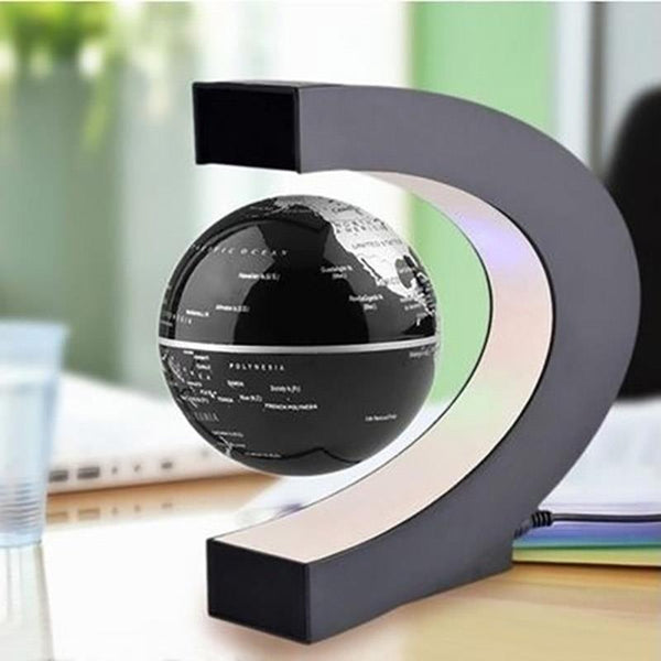 Floating Magnetic Levitation Globe LED World Map Best For Office Table