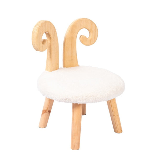 Solid Wood Animal Children's Chair