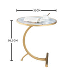 Luxury Round Marble Side Table