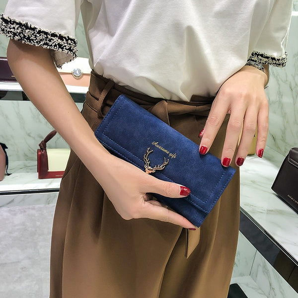 Fashionable Three-Fold Wallet