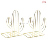 Creative Cactus Shaped Metal Bookshelf