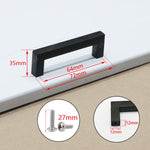 Black Stainless Steel Cabinet Handle