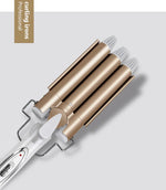 Triple Barrel Professional Curling Iron