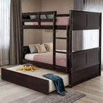 Wooden Bunk and Trundle Beds