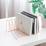 Electroplated Iron Book Stand