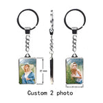 Personalized Double-Sided Keychain