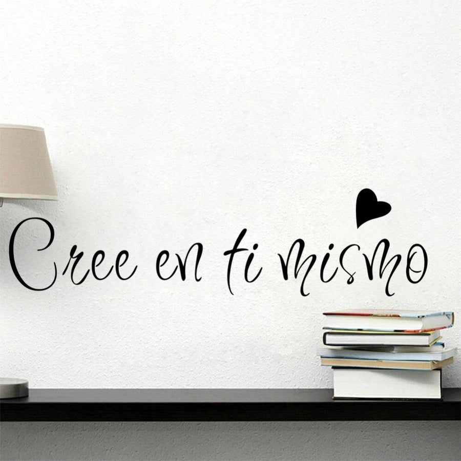 "Believe In Yourself" Wall Stickers
