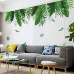 Tropical Leaves Wall Decals