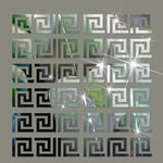 Maze Acrylic Mirror Border Stickers