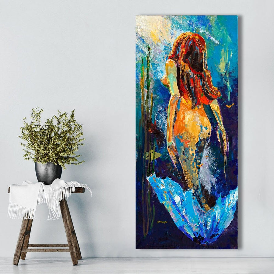Mermaid Canvas Paintings