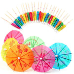 Colorful Mini Paper Umbrellas