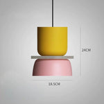 Modern Macaron Style Pendant Light